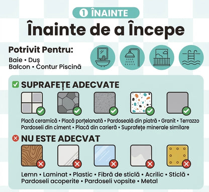 Soluție anti-alunecare Gripo.